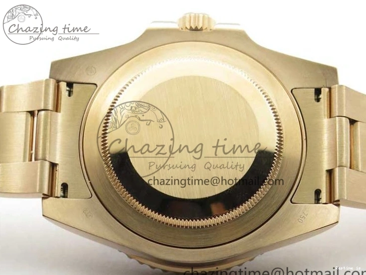 1223 Comfortable GMT Master II 126715 CHNR Black Brown Ceramic 316L Steel GMF 1:1 Best Edition Black Dial on RG Bracelet A 2961